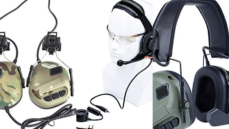 AURICULARES AIRSOFT