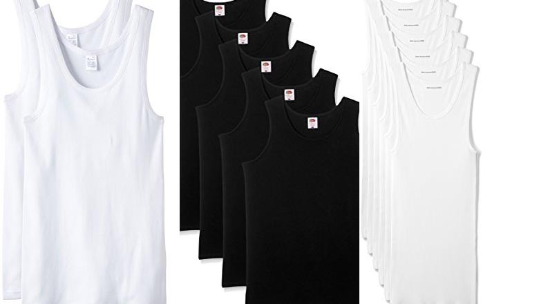 YCUEUST Camiseta de Tirantes Compresi/ón Camisetas Interiores El/ástica Vest