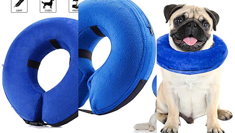 COLLARES INFLABLE PERRO